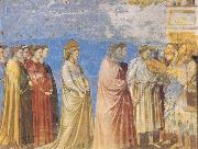 GIOTTO di Bondone The Marriage Procession of the Virgin Sweden oil painting artist